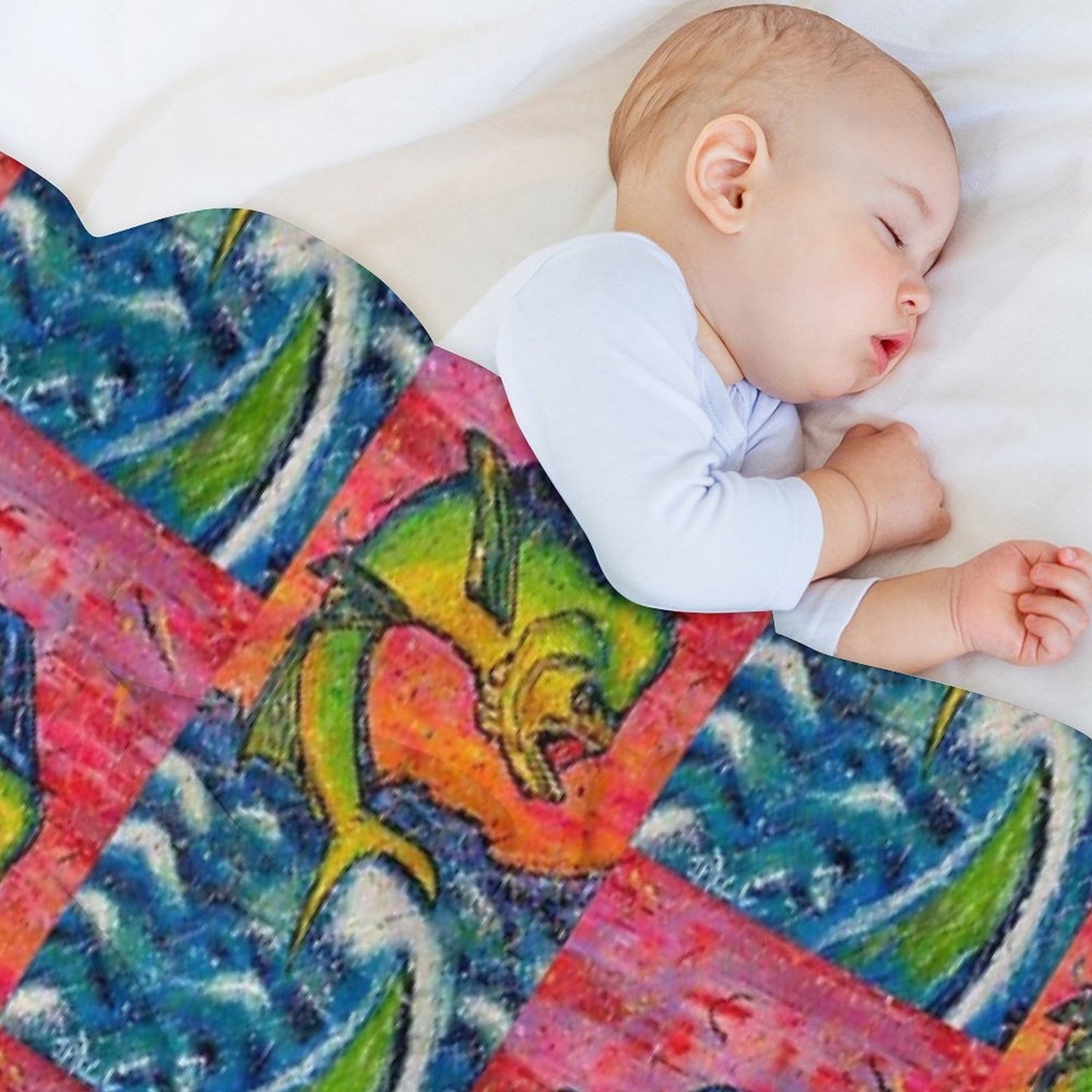 Free Mahi-mahi Comfort Throw Blanket