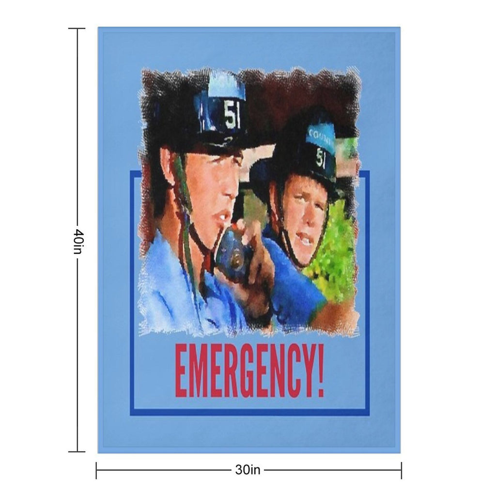 Emergency Paramedics Velvety-soft Throw Blanket