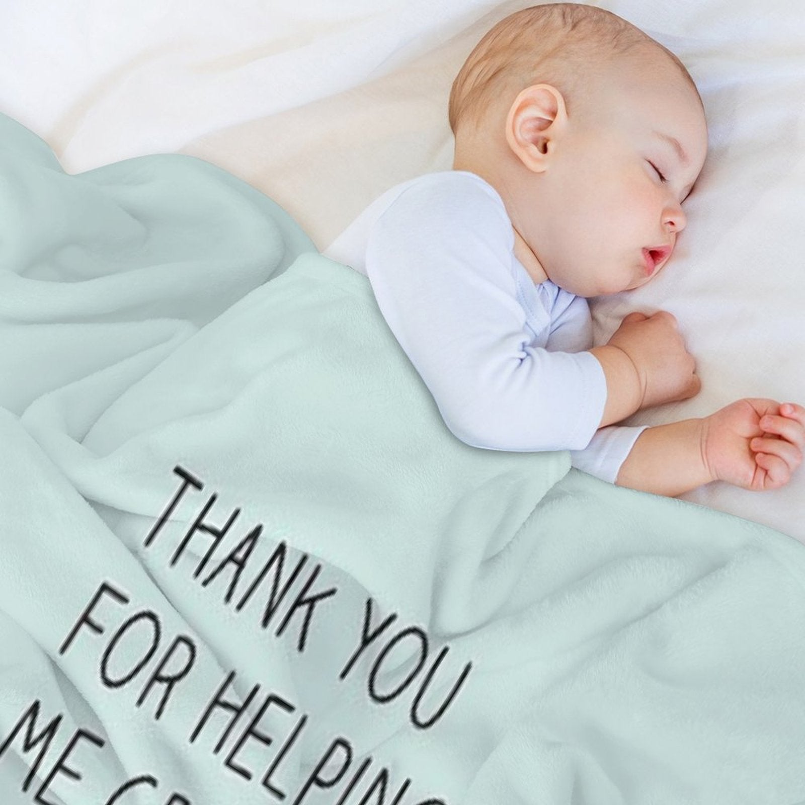 Thank You for Helping Me Grow! Versatility Throw Blanket