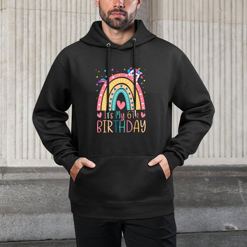 6th Birthday Girl Outfit Idea 6 Year Old Girls Birthday Versatile Streetwear Hoodie