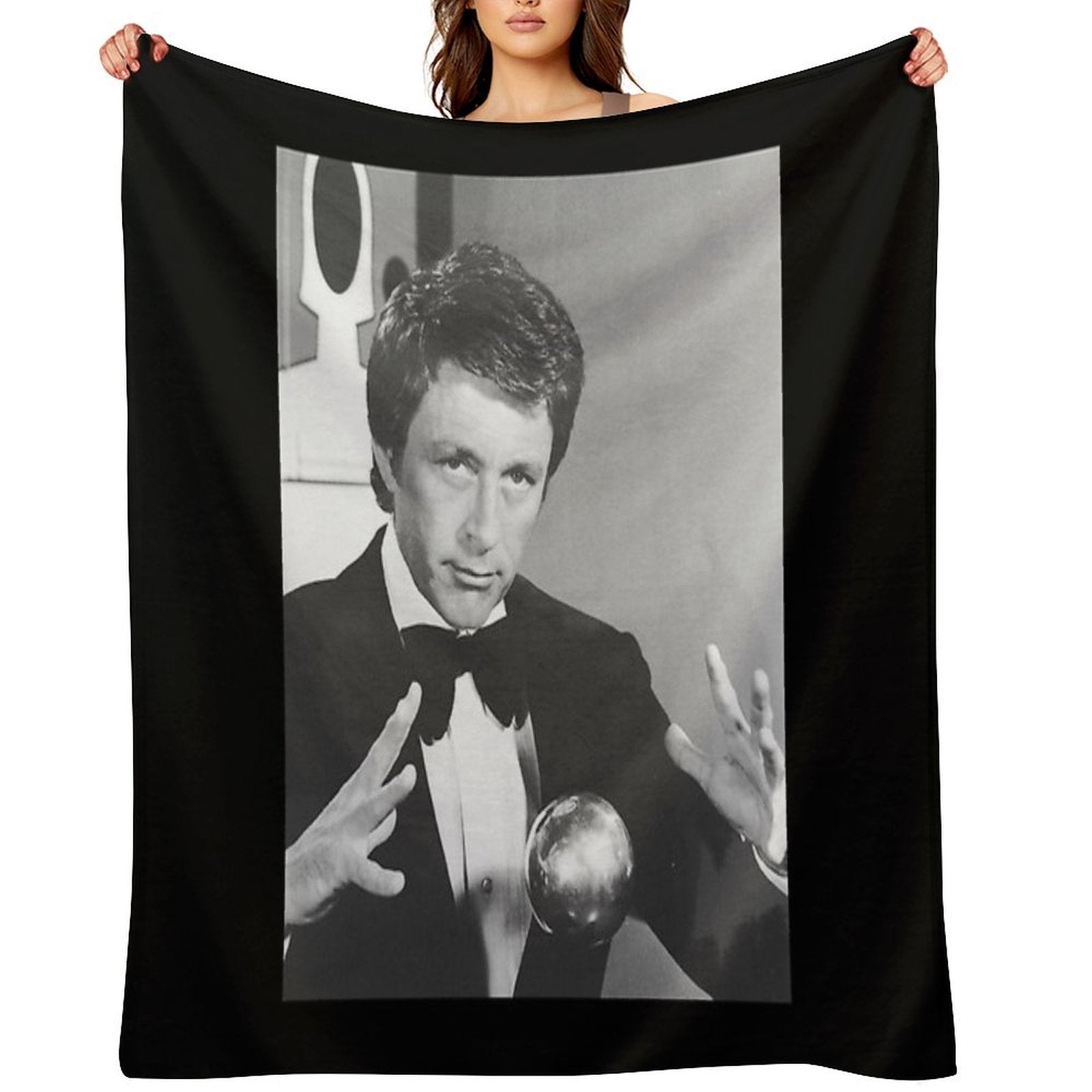 Bill Bixby Art Compact Throw Blanket