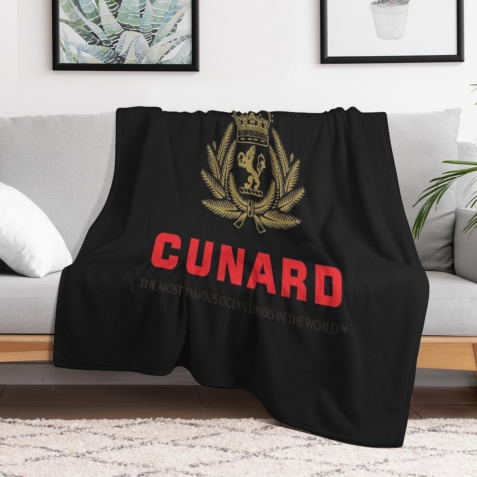 Luxury Cruises-Cunard Durable Throw Blanket