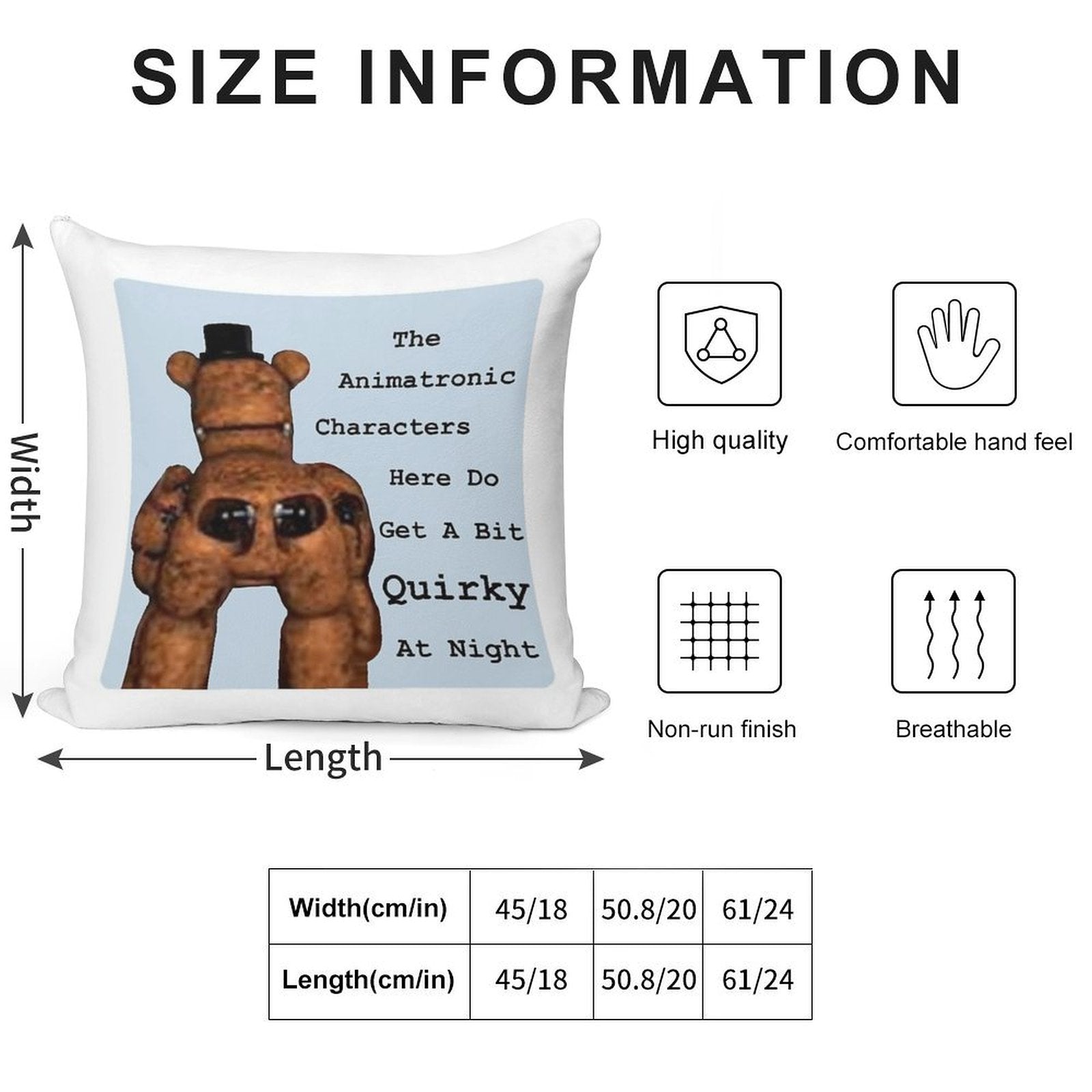 Quirky Animatronics Soft Skin-Friendly Throw Pillow