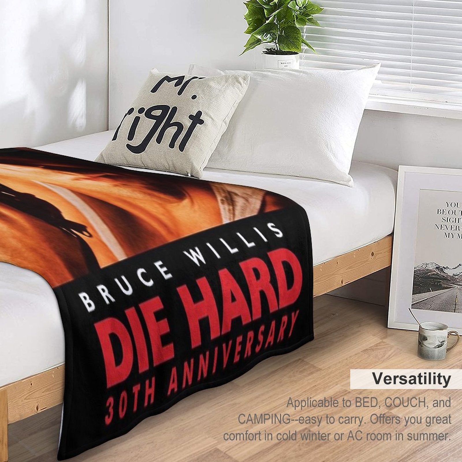 Die Hard Versatility Throw Blanket