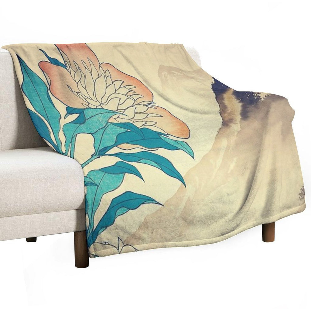 Mutual Admiration in Dana - Nature Landscape Multi-functional Throw Blanket
