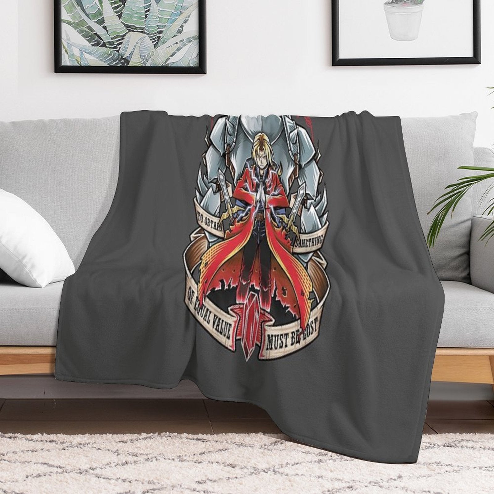 Brotherhood - FullMetal Alchemist Quick-dry Throw Blanket