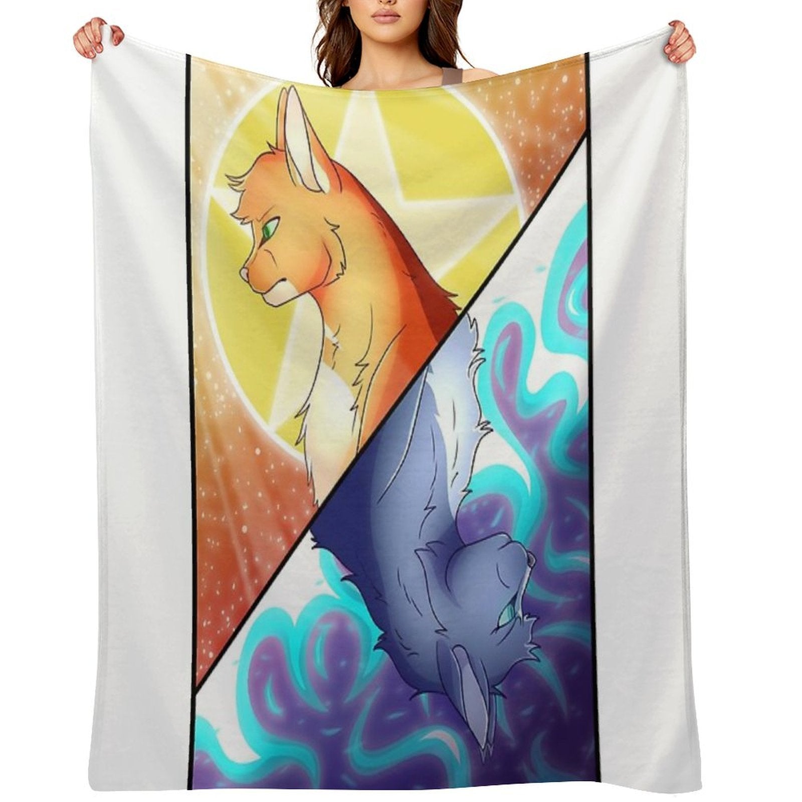 Fire Alone Will Save The Clan... - Warriors Gift-ready Throw Blanket
