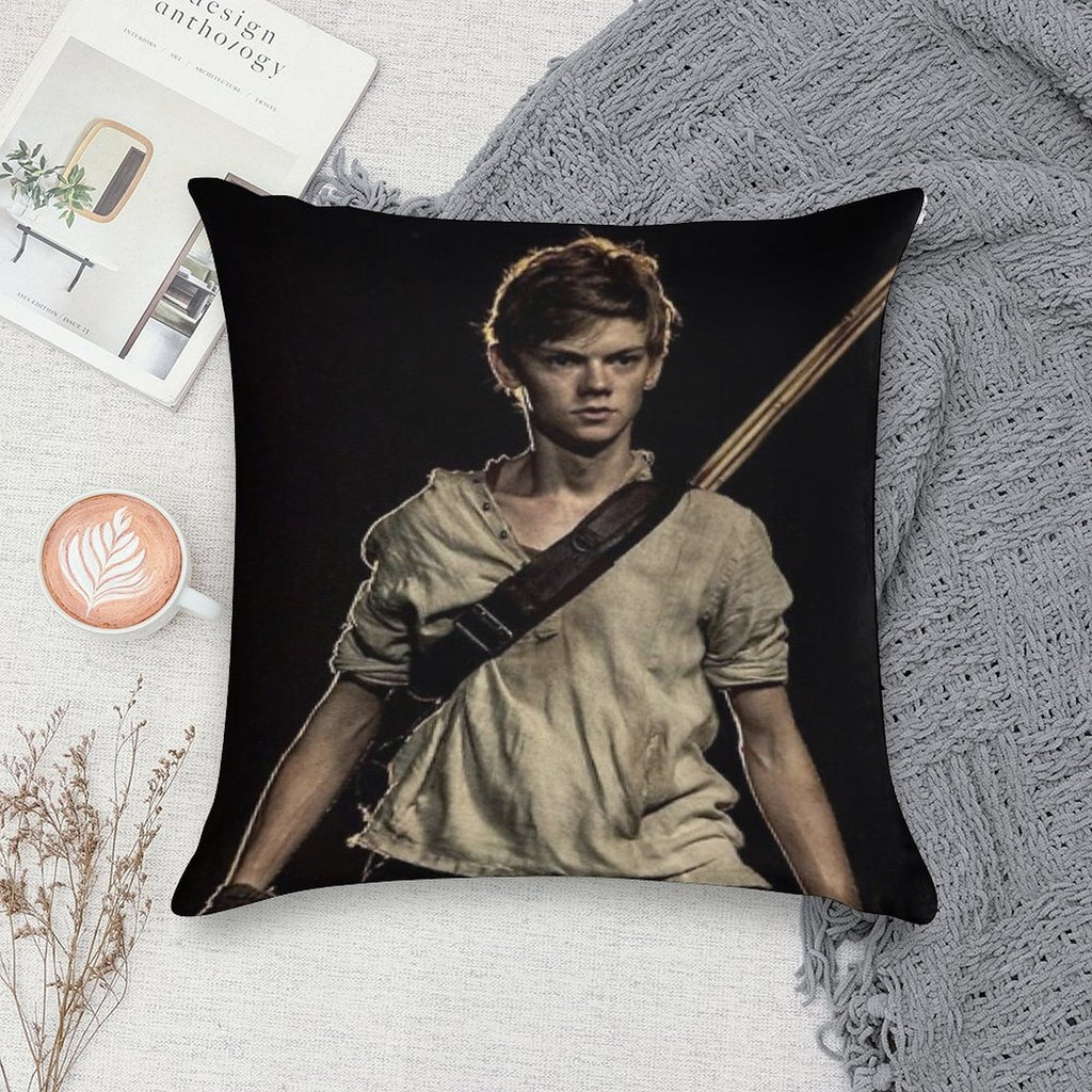 The Maze Runner - Newt 2 Soft Home Decor Throw Pillow