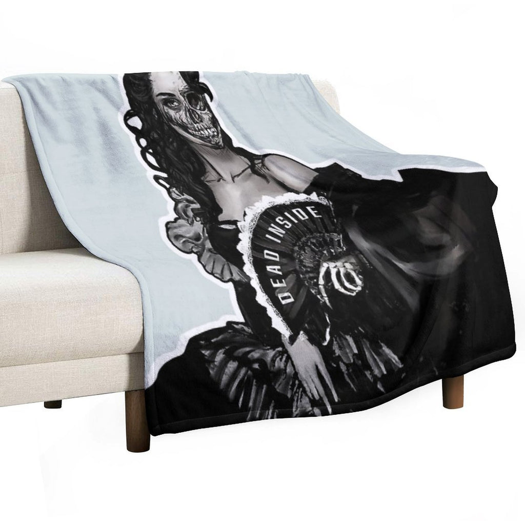 Dead Inside All-season Throw Blanket
