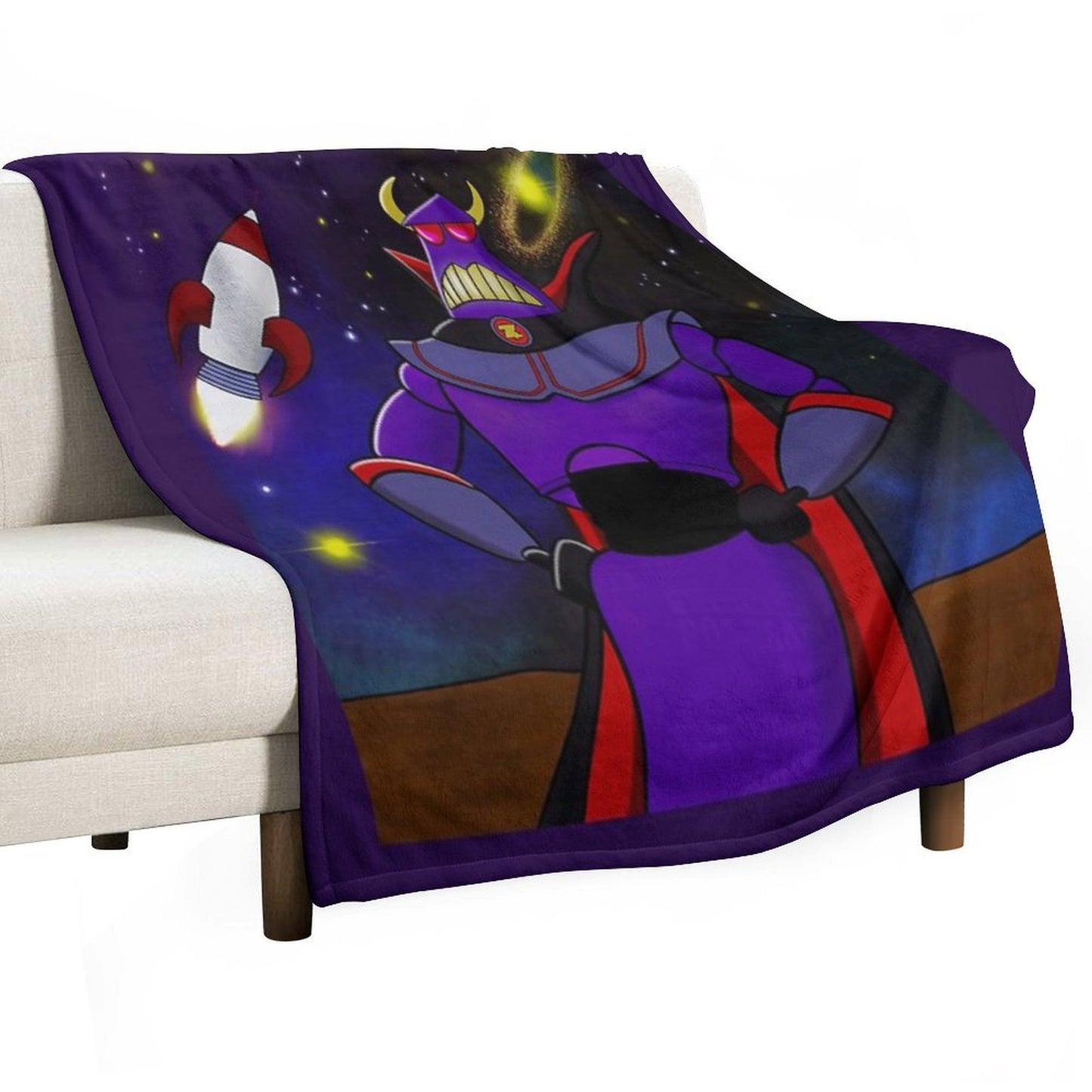 Zurg Science Fiction Movie Quick-dry Throw Blanket