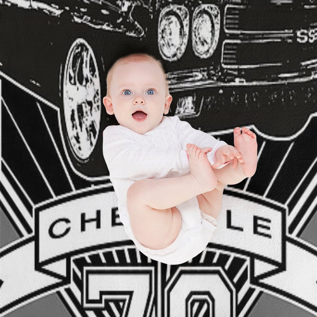 70 Chevelle Premium Throw Blanket