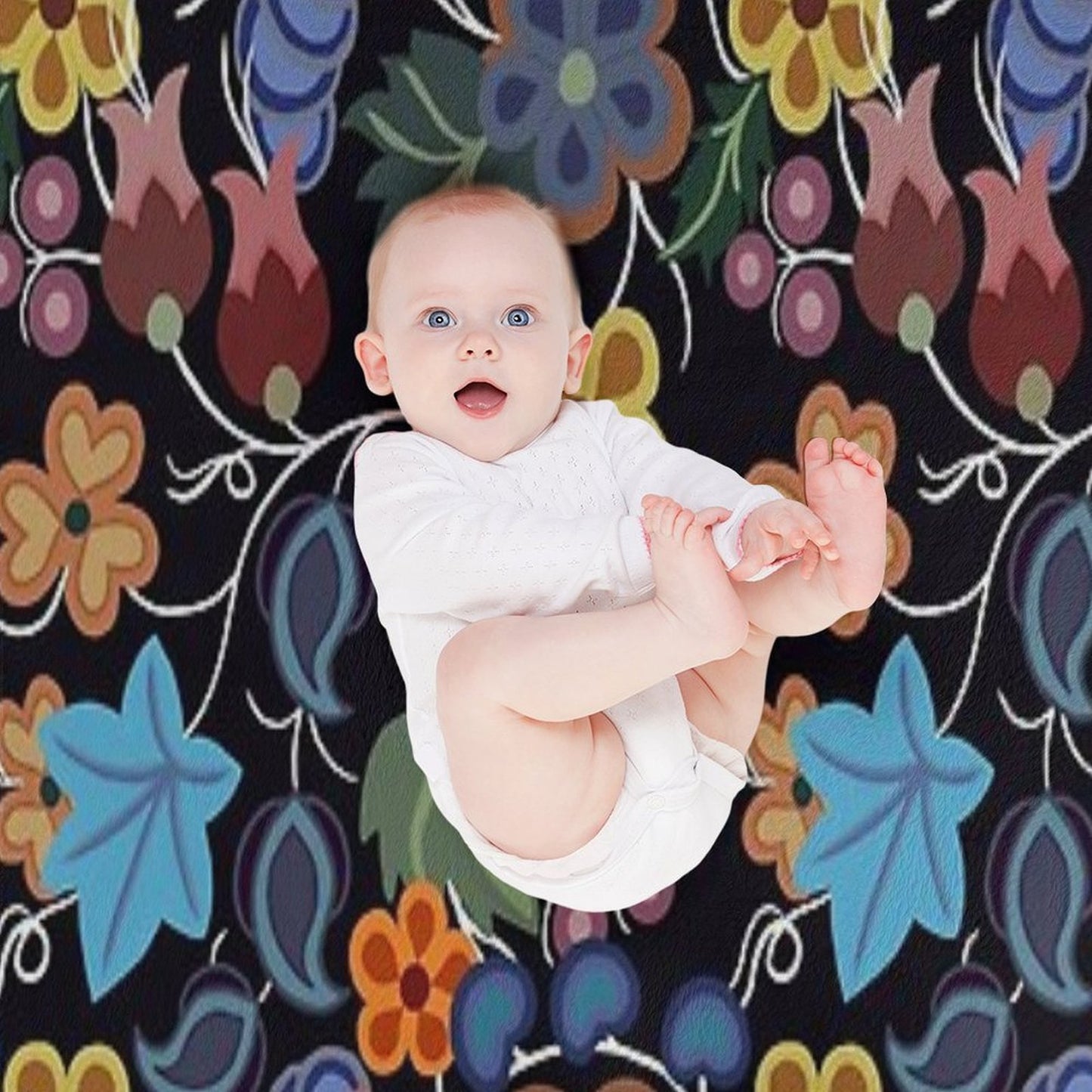 Zaagi’idiwin Versatility Throw Blanket