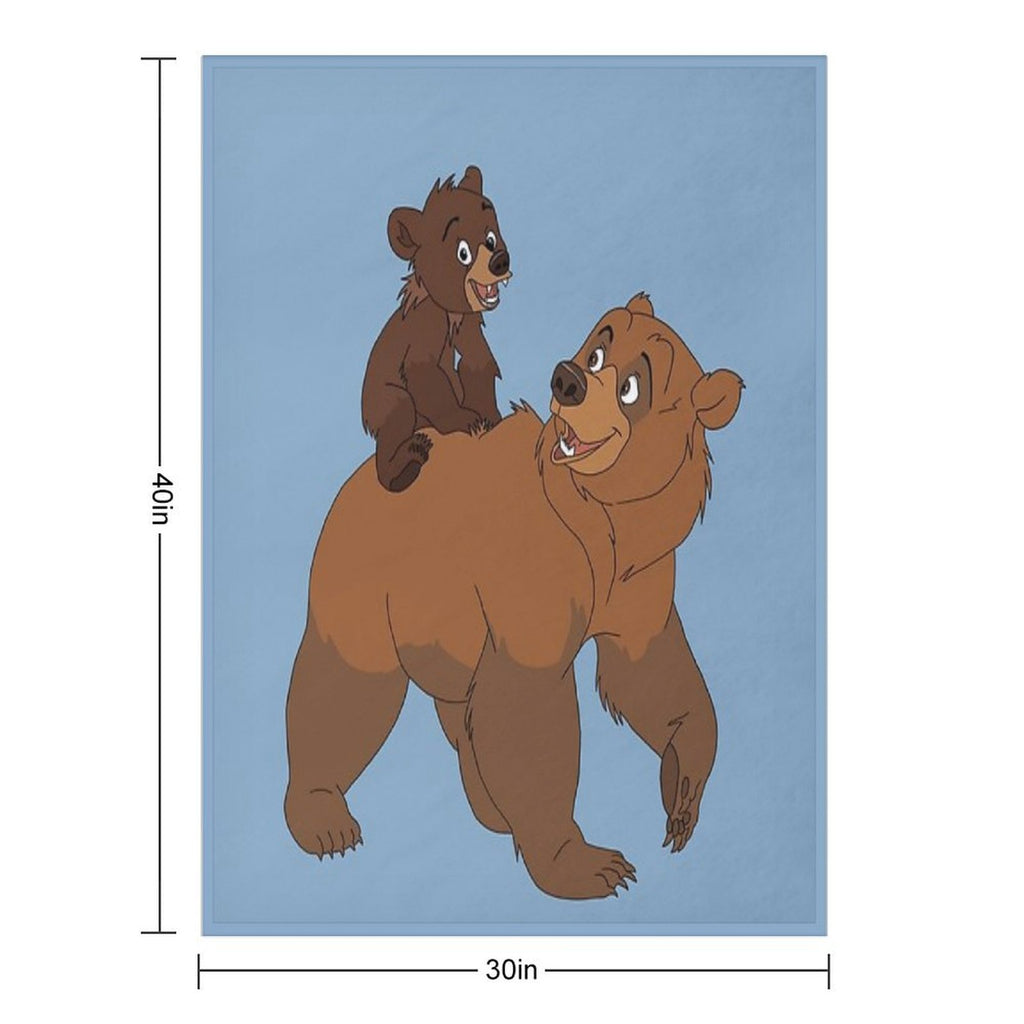 Brother Bear Quick-dry Throw Blanket