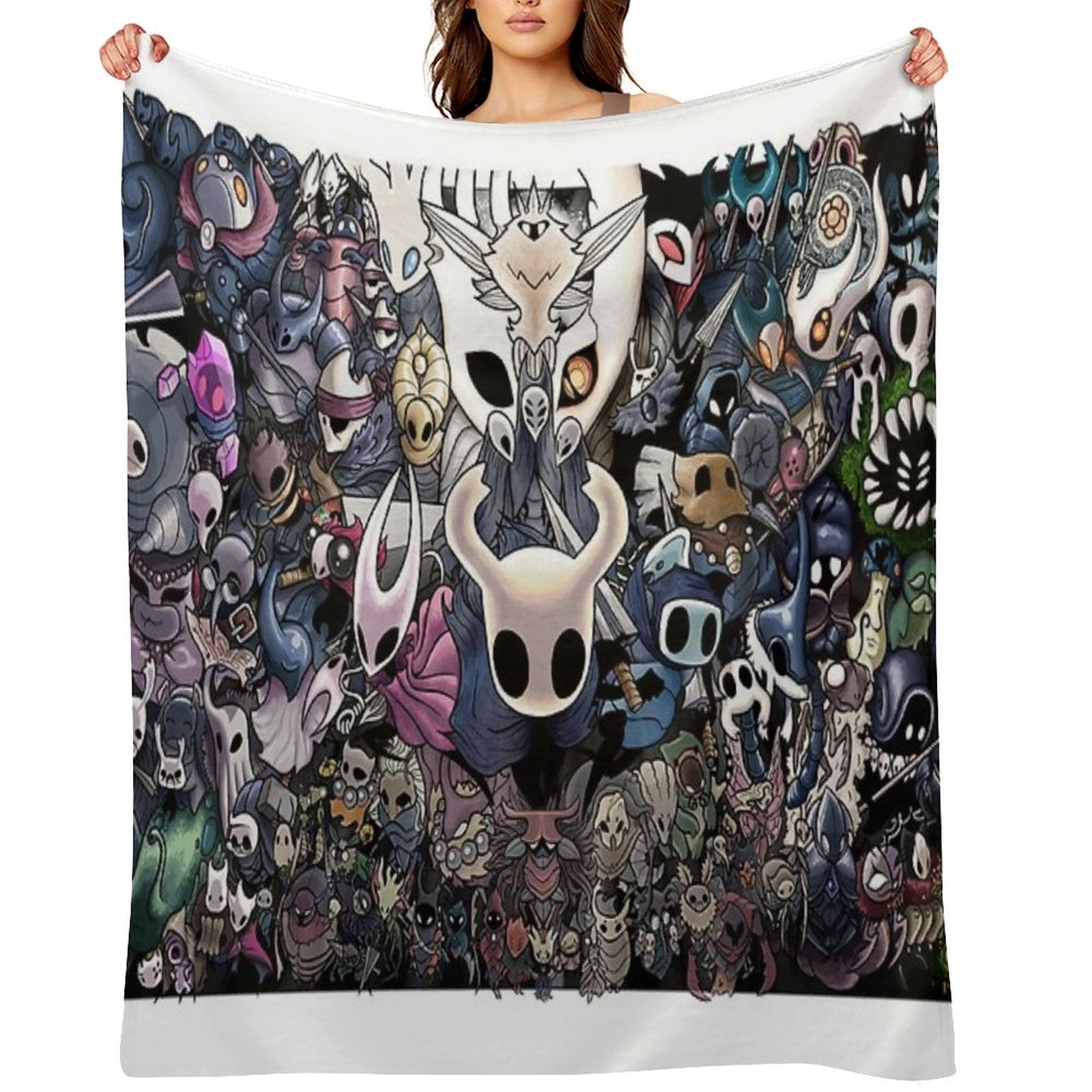 Hollowknight Eco-conscious Throw Blanket