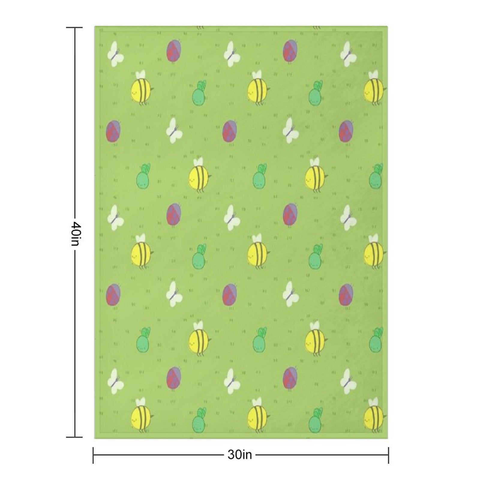 Adventure Time™ End Credits Pattern Durable Throw Blanket