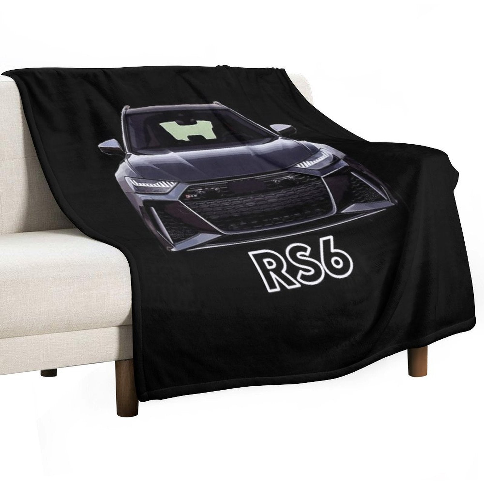 2020 Audi RS6 Travel-friendly Throw Blanket
