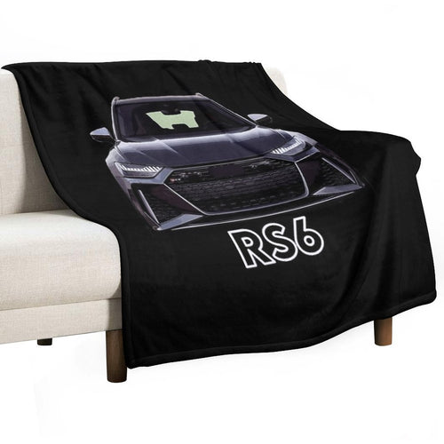 2020 Audi RS6 Travel-friendly Throw Blanket