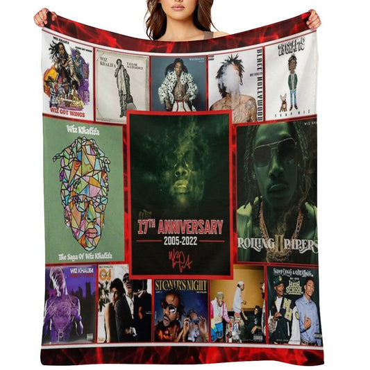 Greatest Albums 17th Anniversary 2005-2022 Plush Throw Blanket