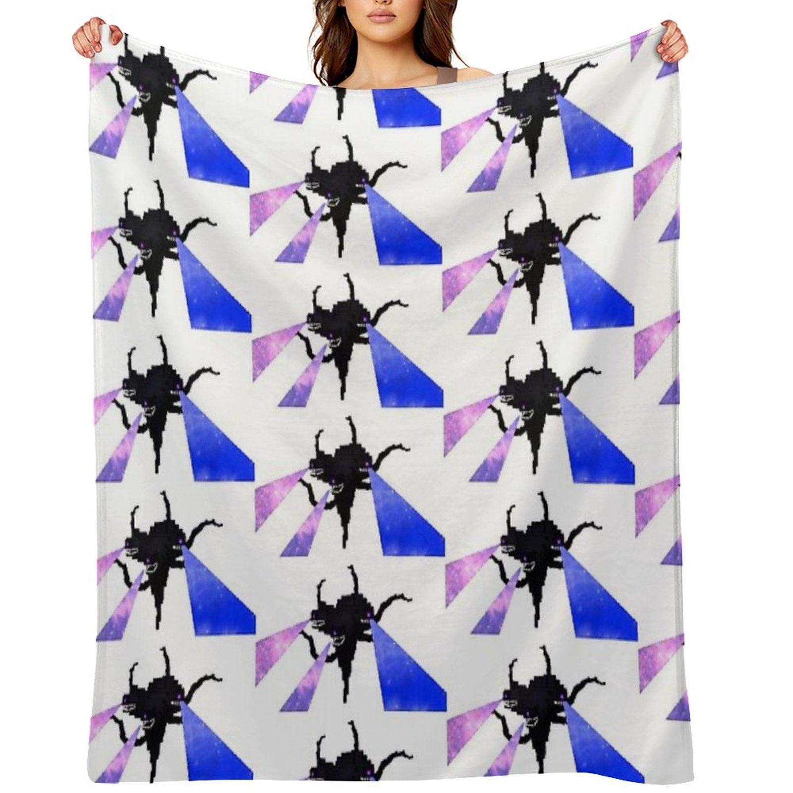 Galaxy Wither Storm Anti-pilling Throw Blanket