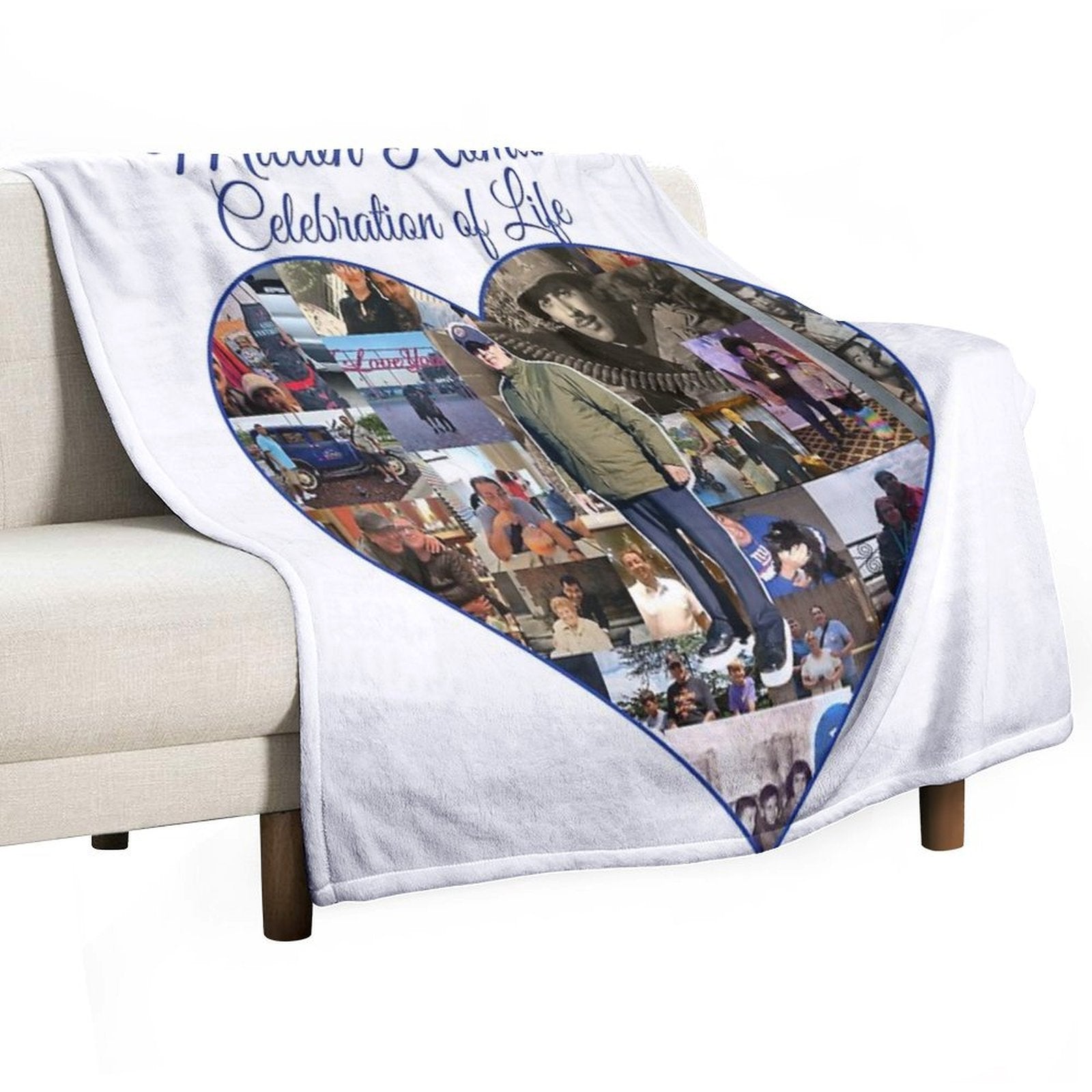 Celebration of Life Trad Quick-dry Throw Blanket