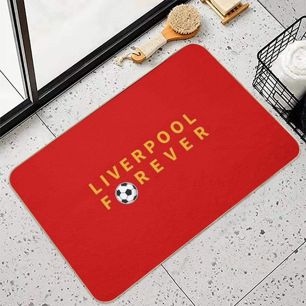 Liverpool Forever,  Champions 1920 League, Football Fan Club, Liverpool FC,  LFC, Liverpool Jersey, Liverpool Fc Gift  Repositionable Bath Mat