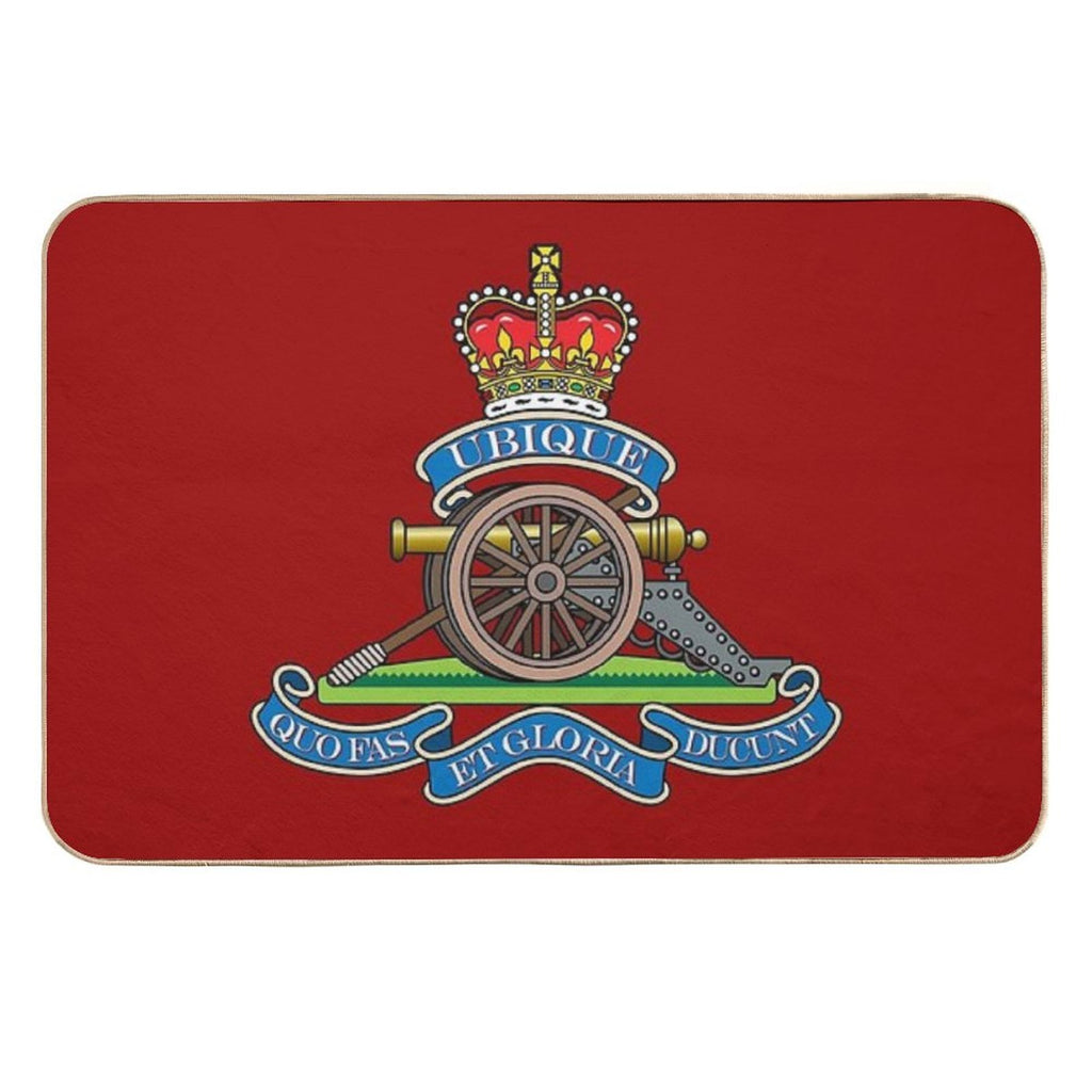 ROYAL REGIMENT OF ARTILLERY  Odorless Bath Mat