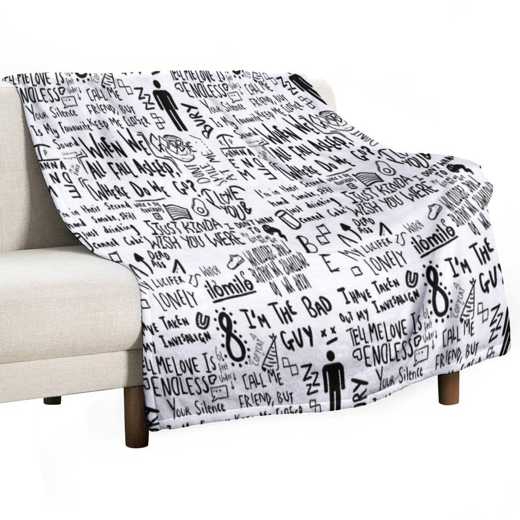 Billie Eilish Gift-ready Throw Blanket