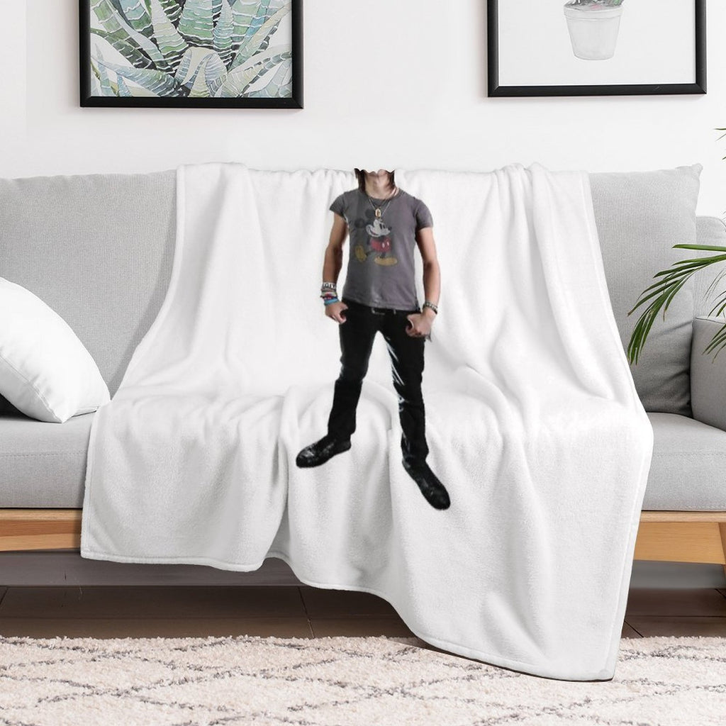 Vic Fuentes Compact Throw Blanket