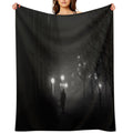 Fog Noir Spy Eco-conscious Throw Blanket