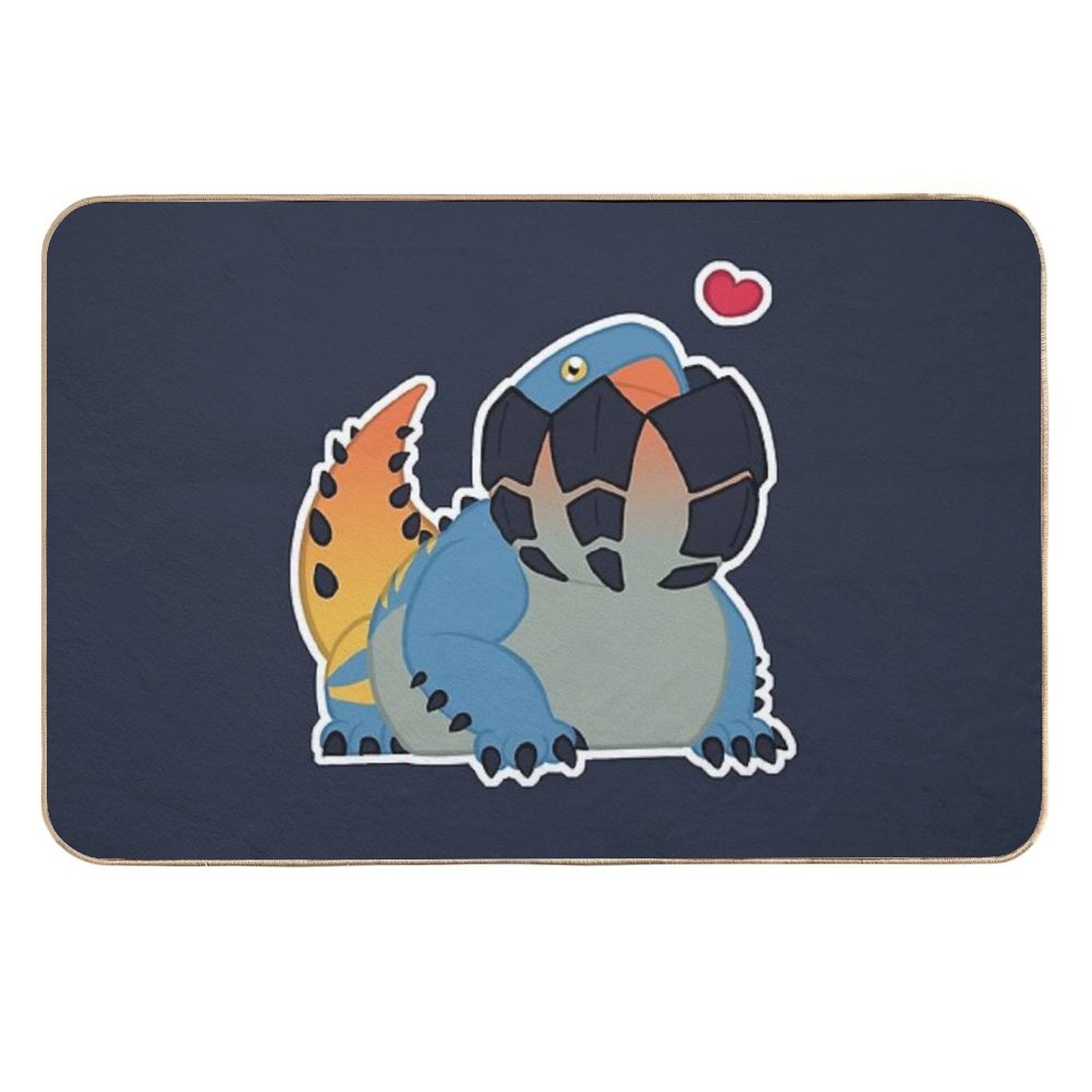 Monster Hunter Dodogama Durable Bath Mat