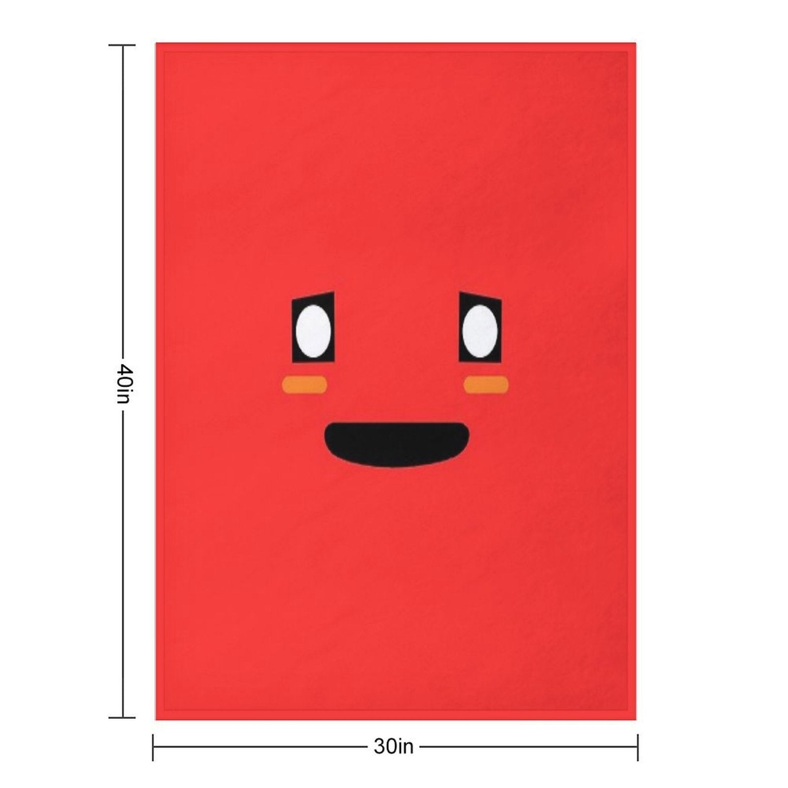 Cute Miata Face Anti-pilling Throw Blanket