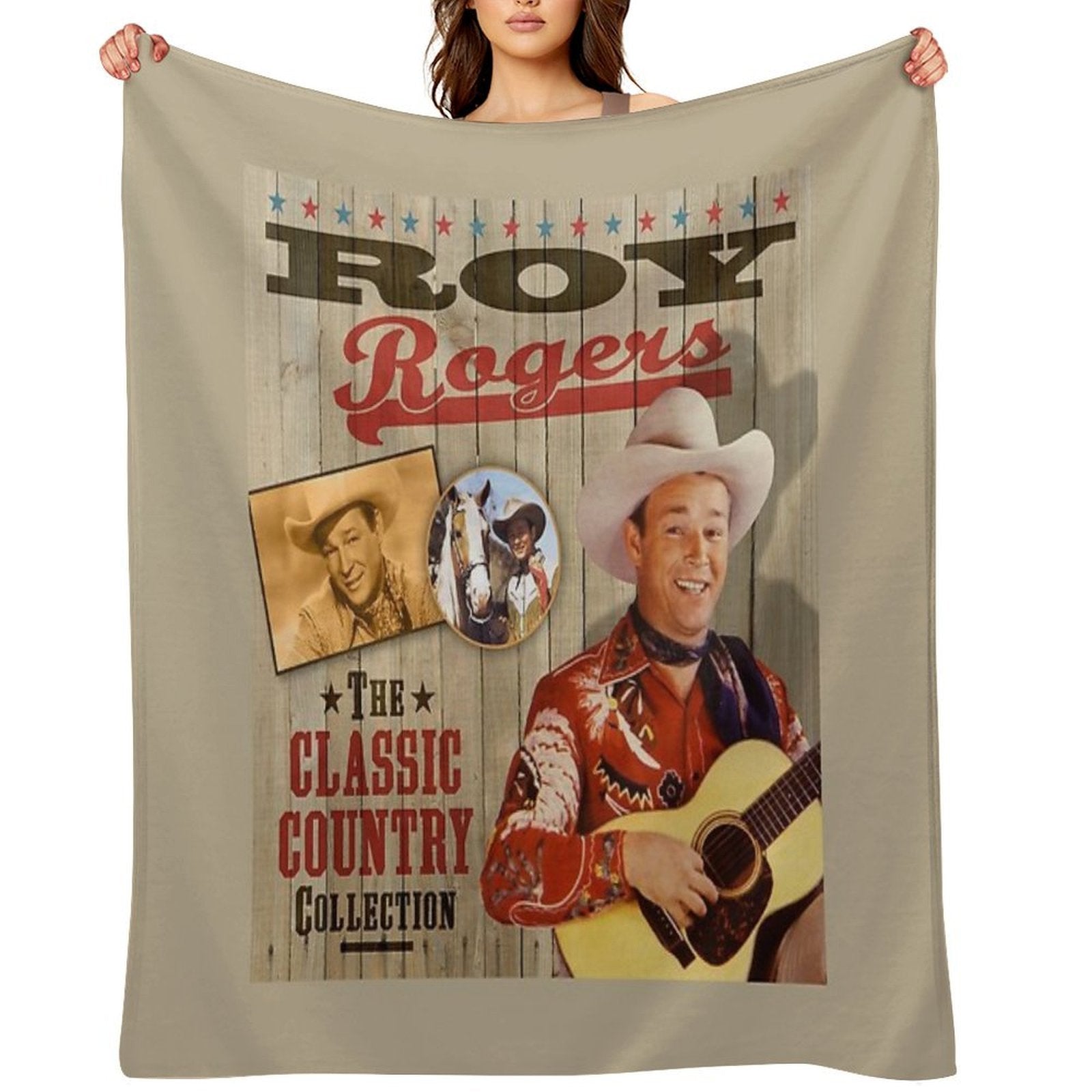 Roy Rogers – The Classic Country Collection Compact Throw Blanket