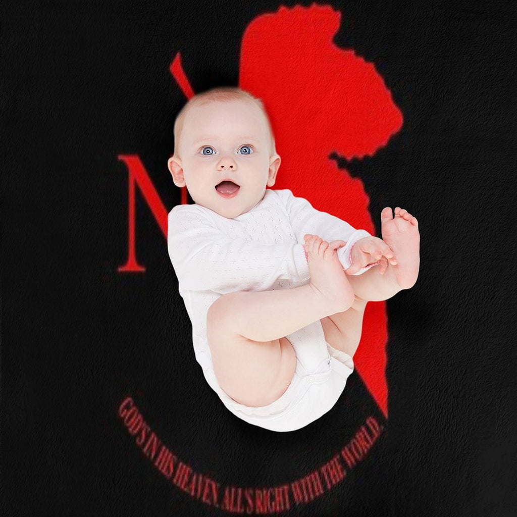 NERV Logo Durable Throw Blanket