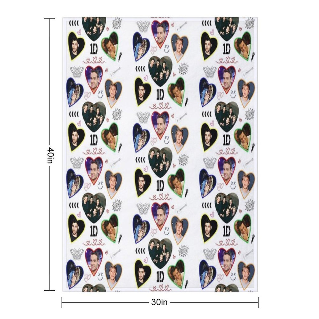 ONE DIRECTION Compact Throw Blanket
