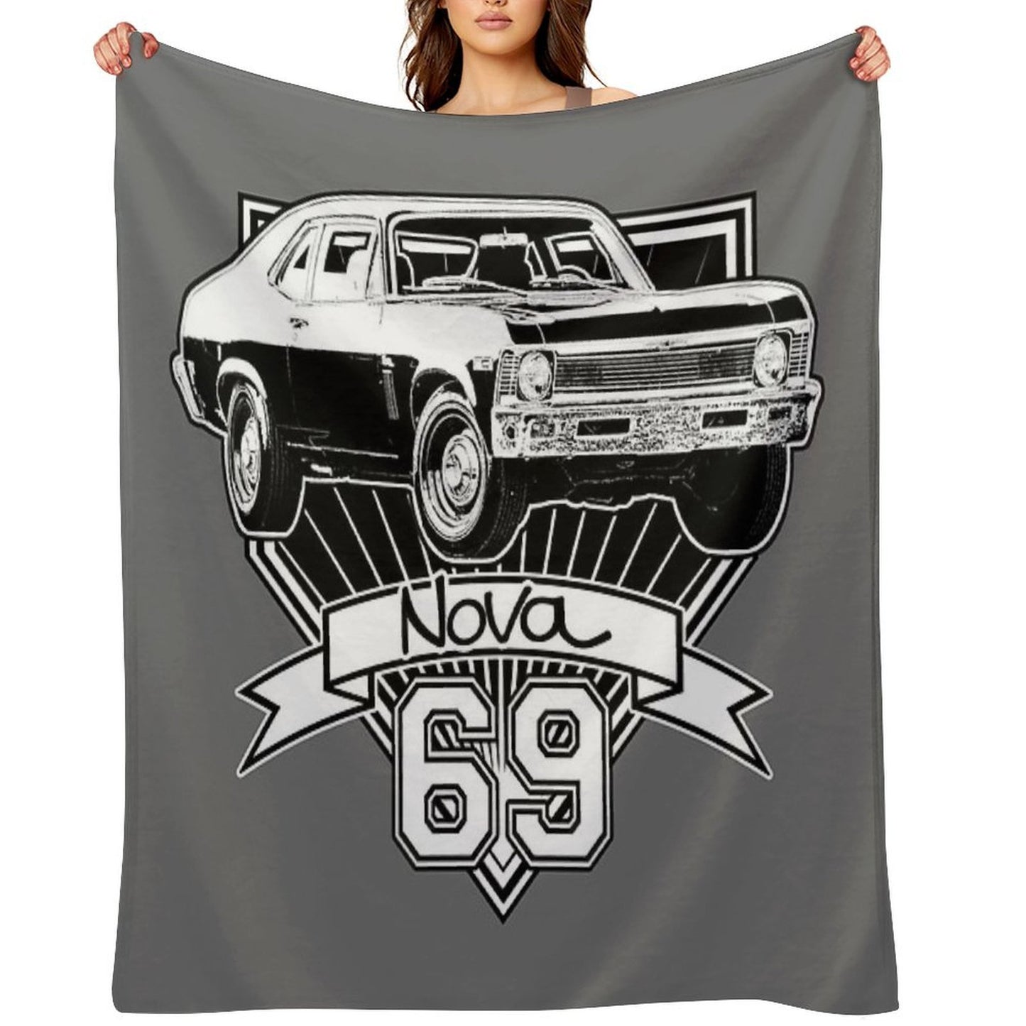 1969 Nova Gift-ready Throw Blanket