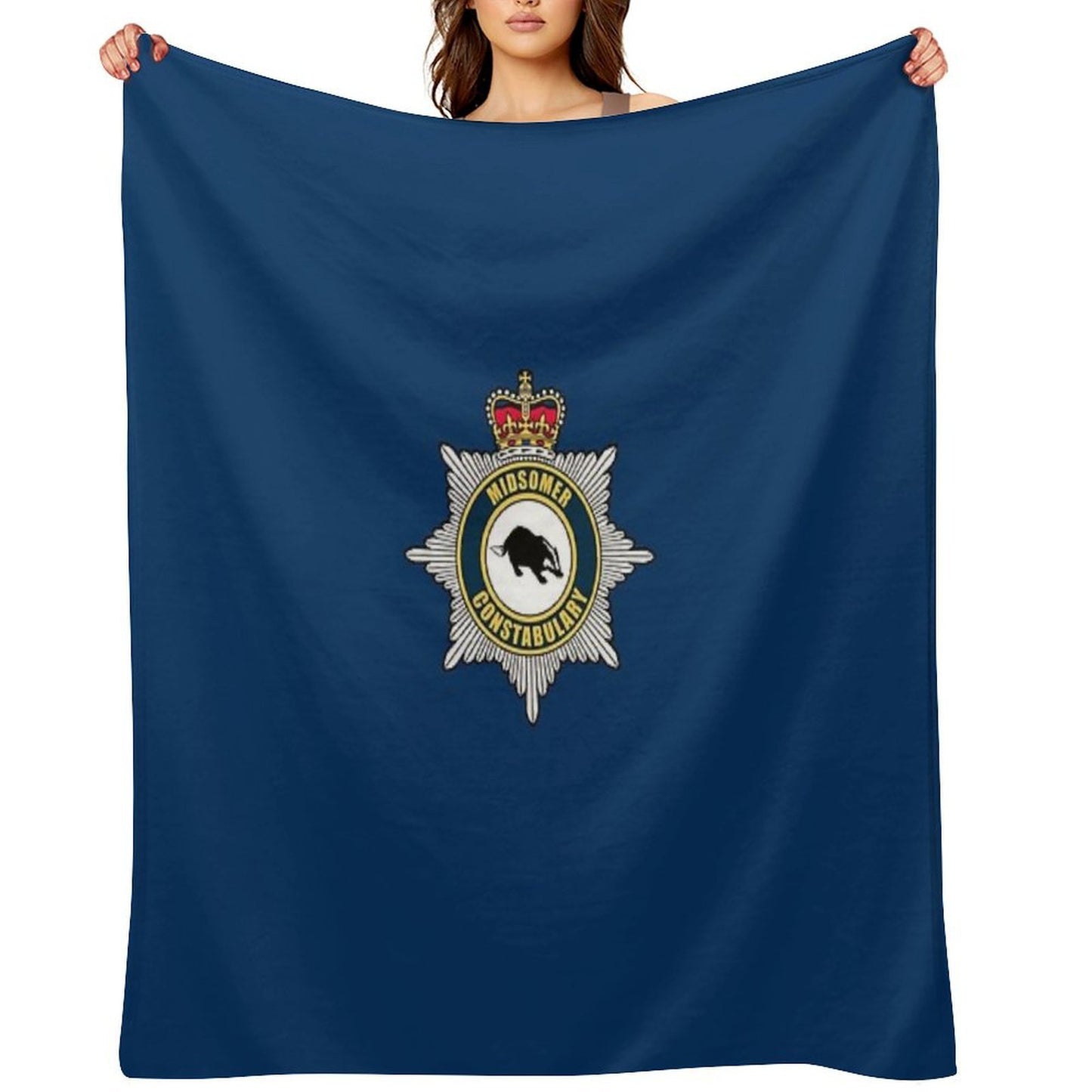 MIDSOMER CONSTABULARY Eco-conscious Throw Blanket
