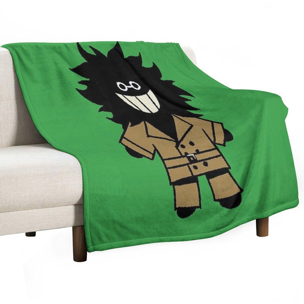 Bive from Regretevator Machine-washable Throw Blanket