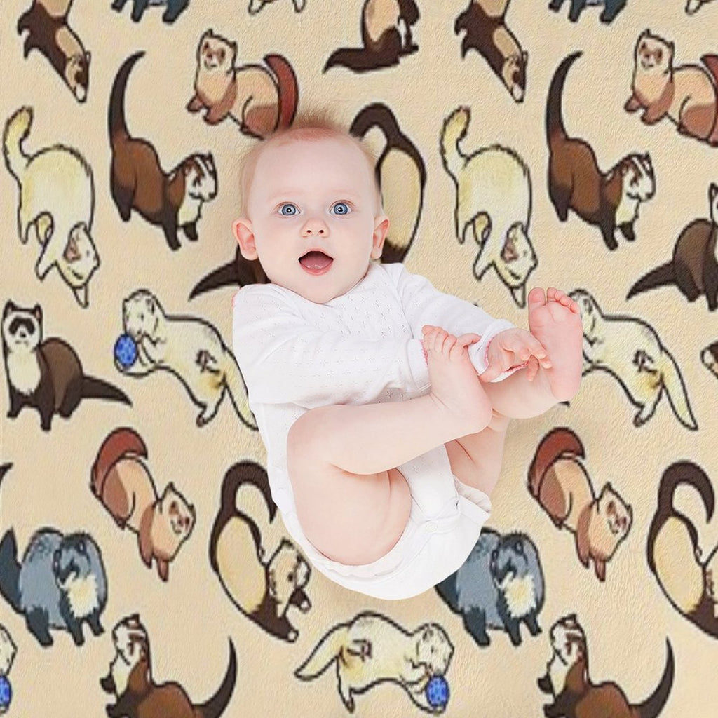 Cat Snakes Wrinkle-free Throw Blanket