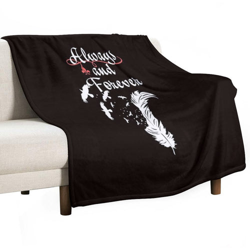 Always And Forever. All-season Throw Blanket