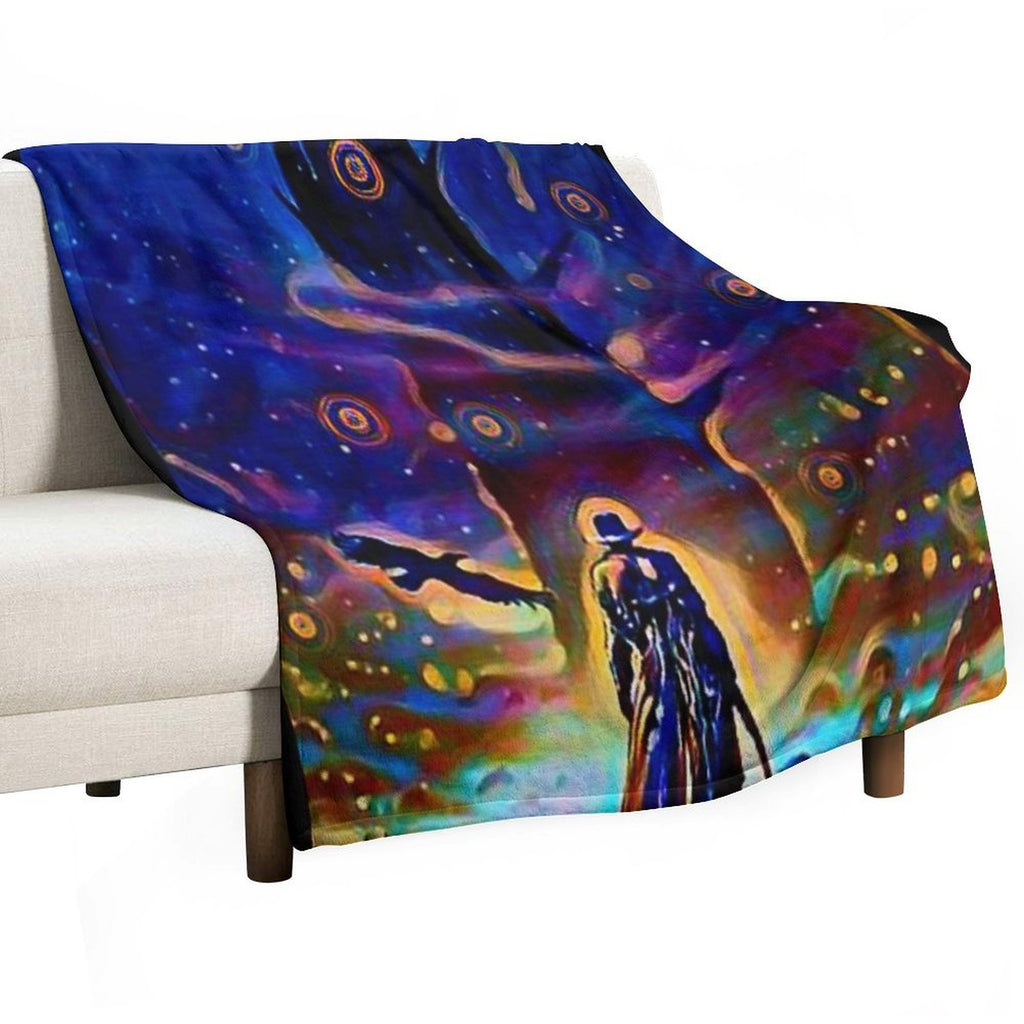 The Dark Tower Gunslinger, Stephen King Fan Machine-washable Throw Blanket