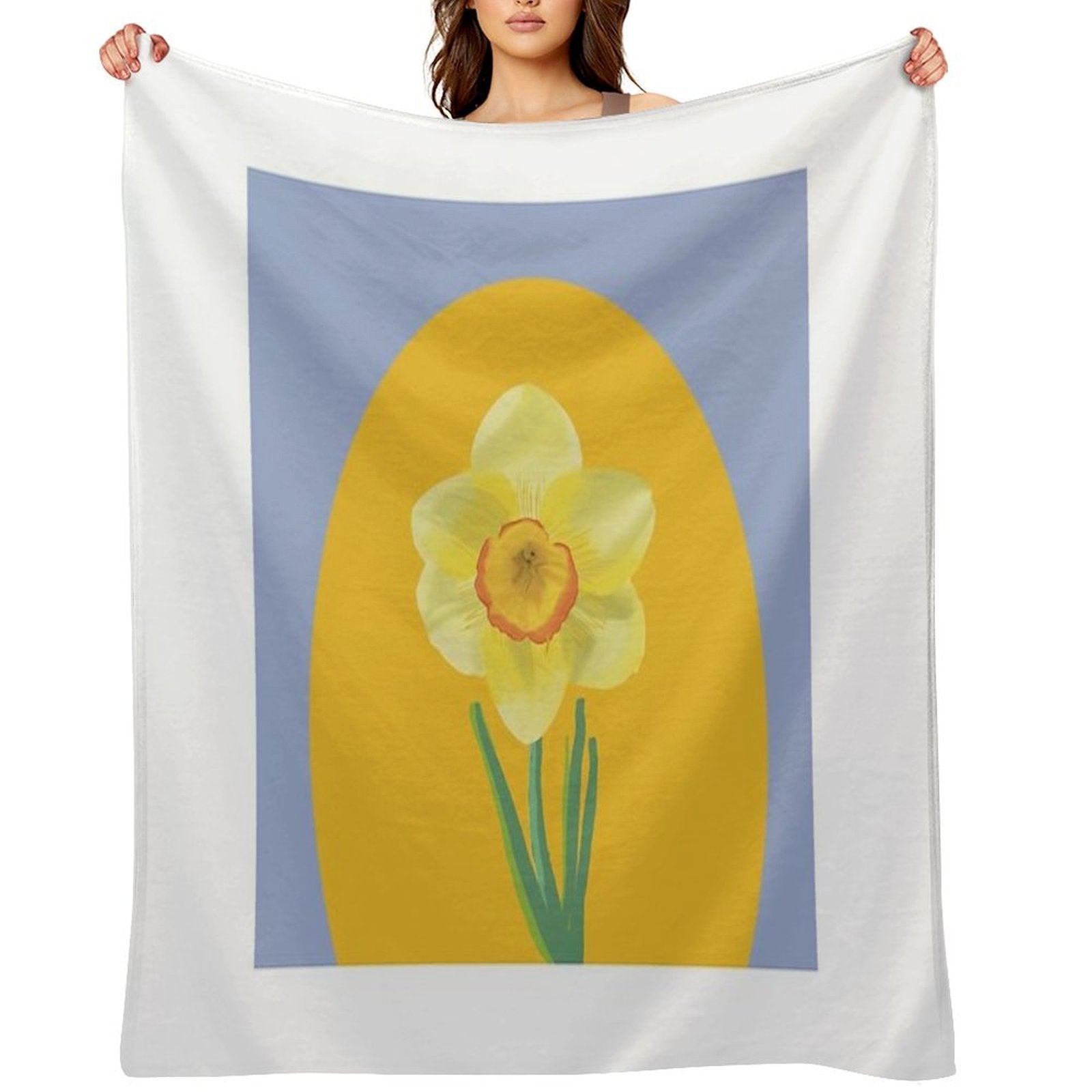 Daffodil Durable Throw Blanket