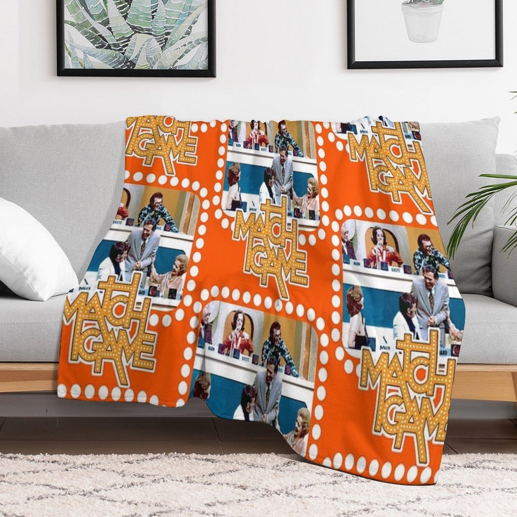 Match Game Cast Tribute Travel-friendly Throw Blanket