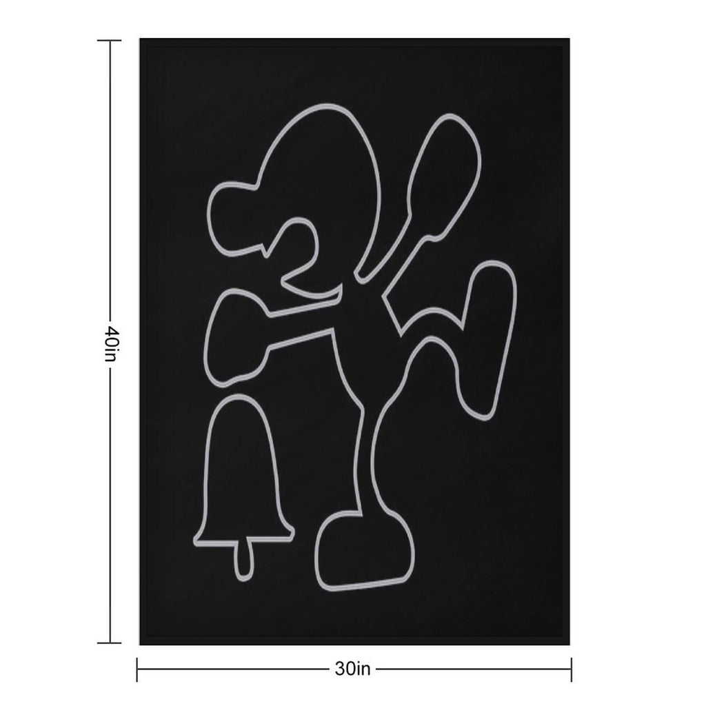 Mr Game & Watch Machine-washable Throw Blanket