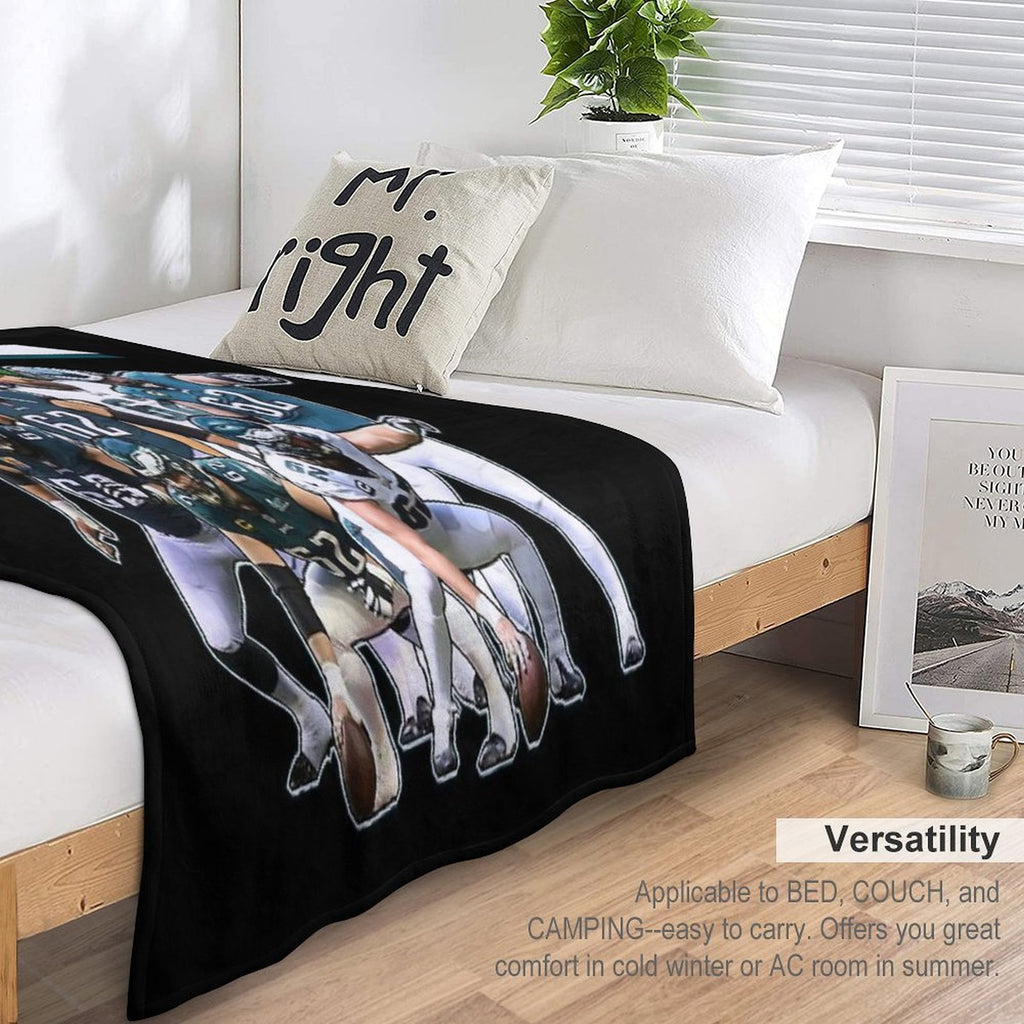 Jason Kelce Eagles All-season Throw Blanket