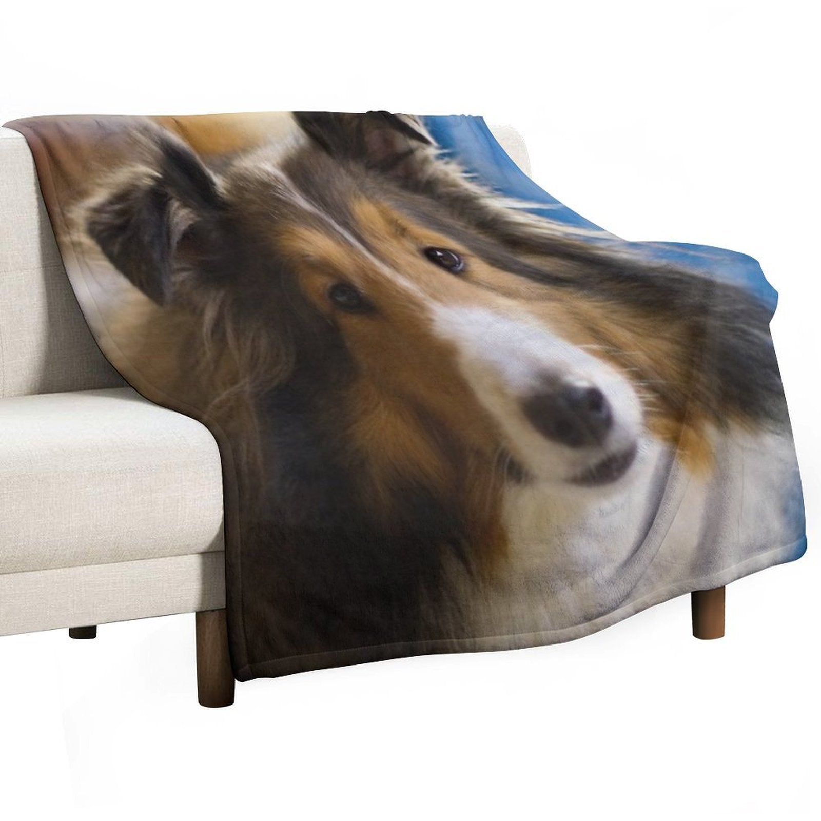 Sheltie Eco-conscious Throw Blanket