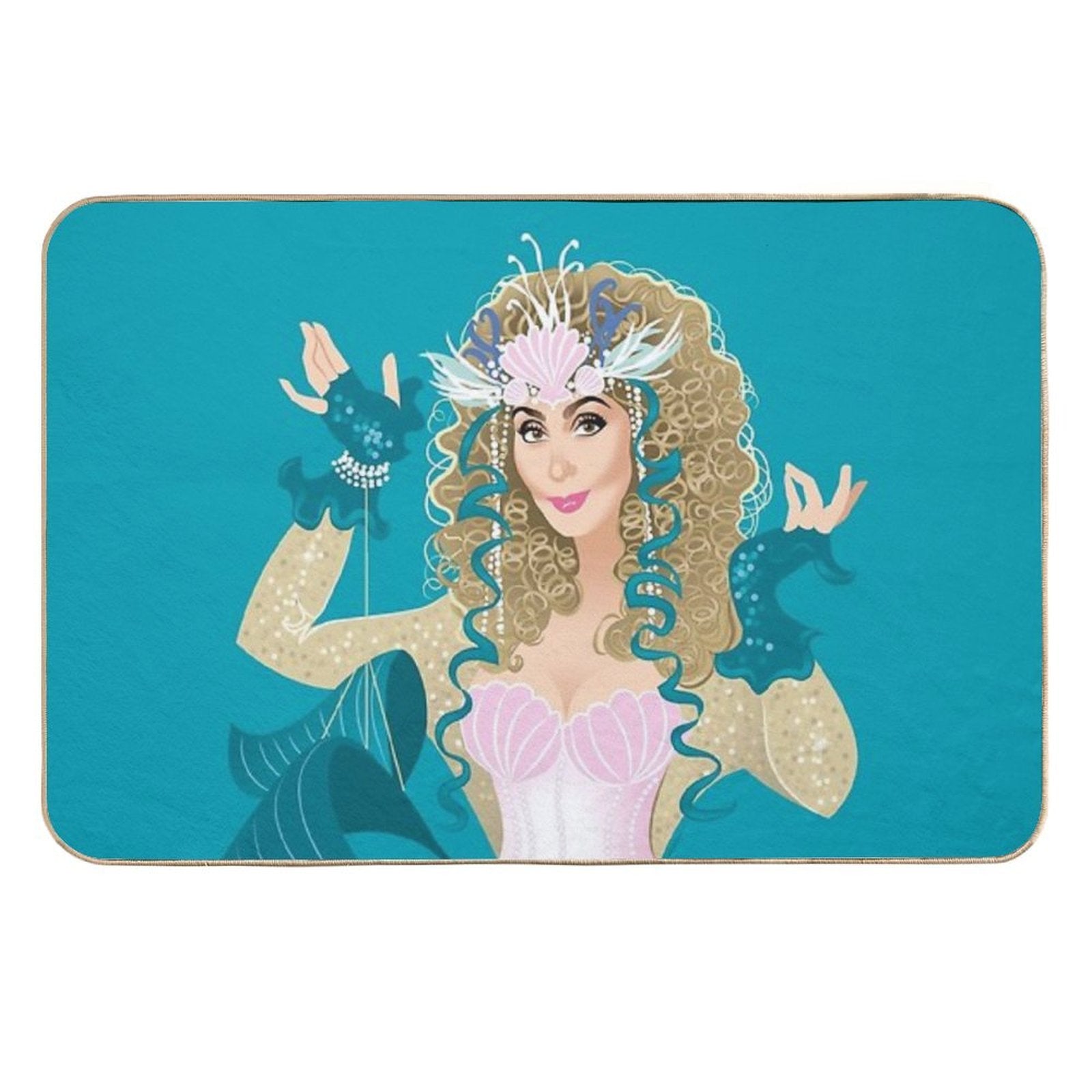 Mrs. Flax  Odorless Bath Mat