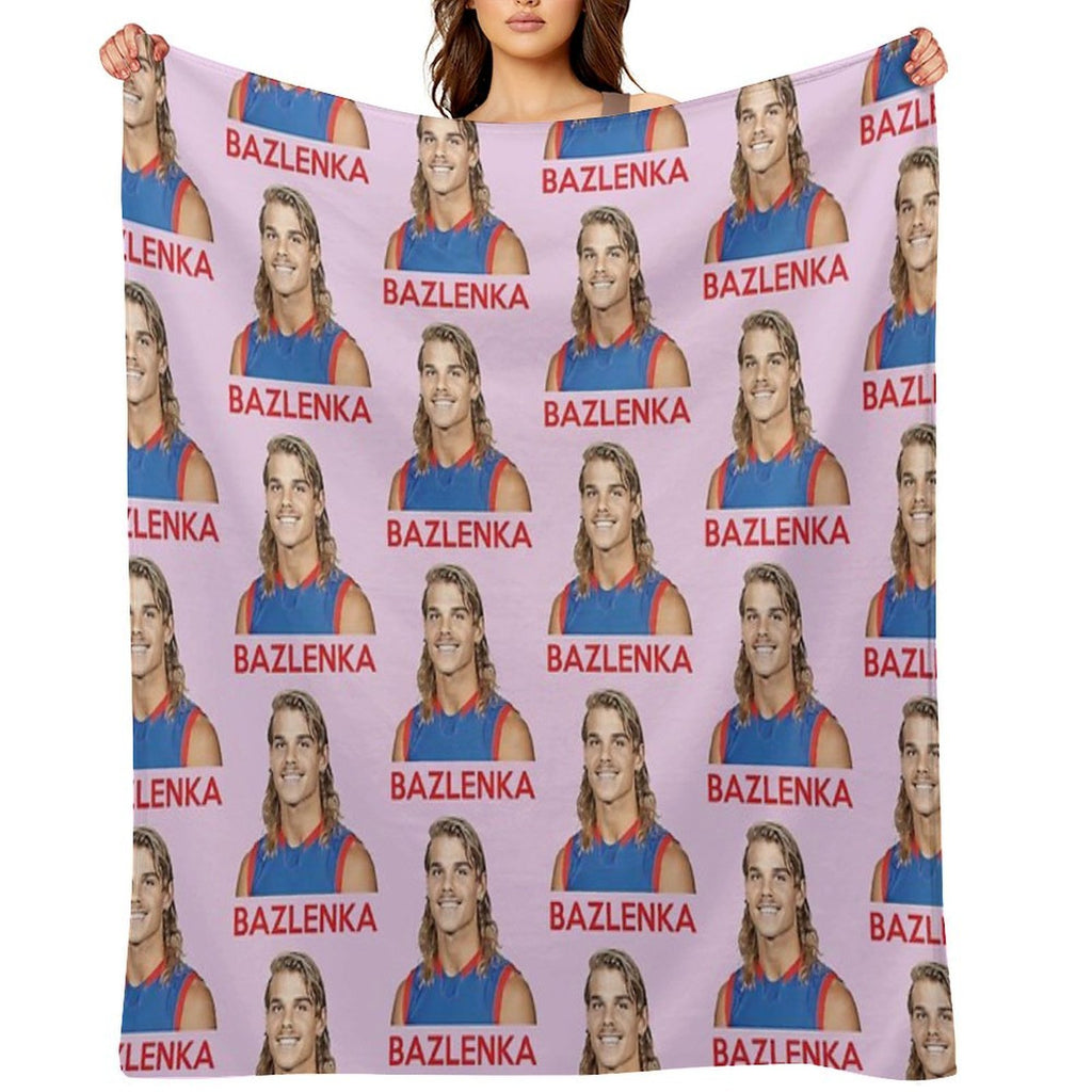 Bailey Smith - Bazlenka Machine-washable Throw Blanket