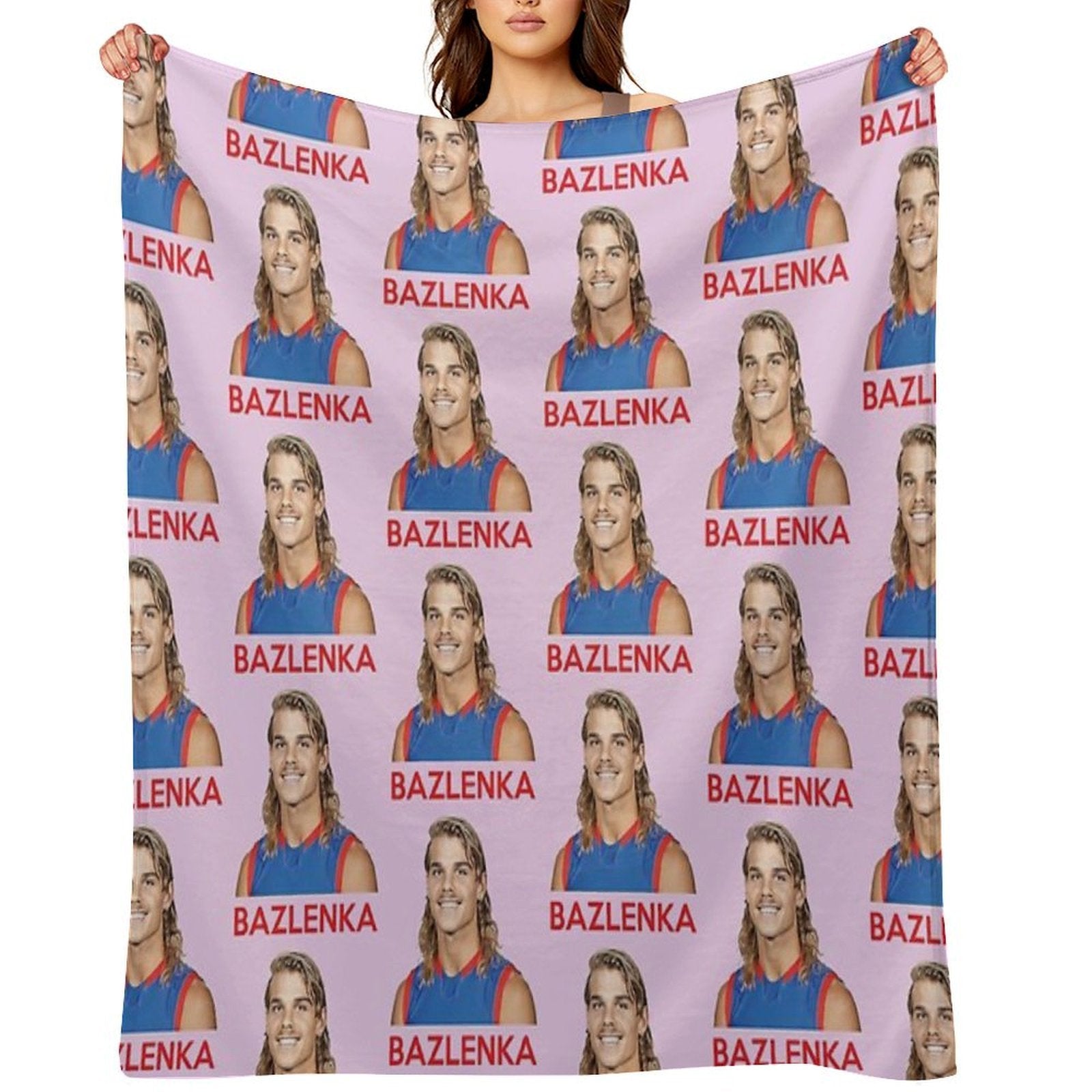 Bailey Smith - Bazlenka Machine-washable Throw Blanket