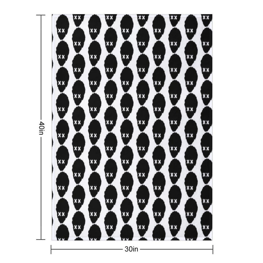 Grandson XX Logo Easy Care Throw Blanket