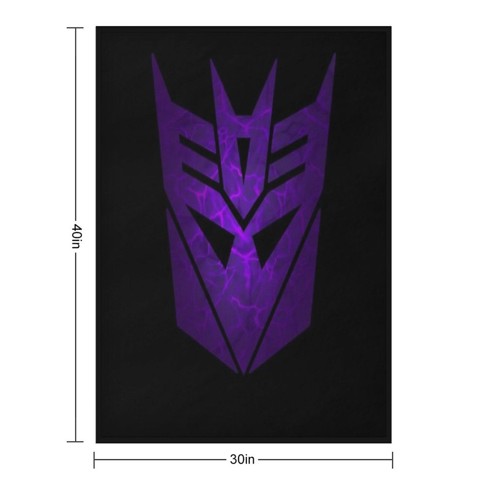 Decepticon Logo Vintage Durable Throw Blanket